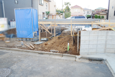 �O�ʓ��H�܂ތ��n�ʐ^ -