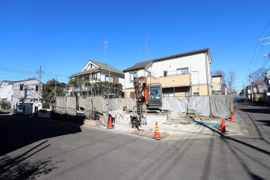 �O�ʓ��H�܂ތ��n�ʐ^ -